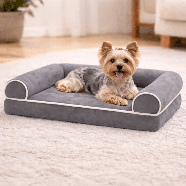 Canapé rectangulaire pour petit chien