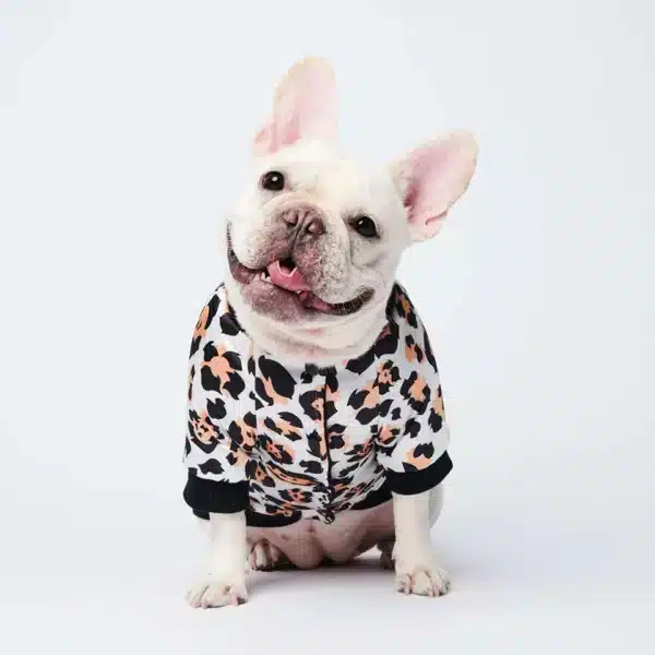 Bomber leopard pour chien 6