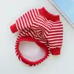 Marinière avec col roulé pour petit chien 24