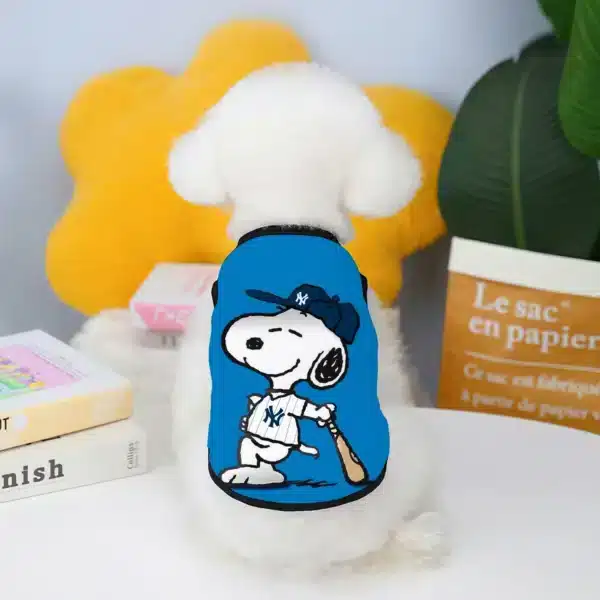 Débardeur snoopy pour chien 1