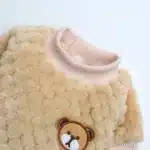 Tee shirt en polaire avec ourson petit chien 3