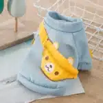 Pull avec sac banane pour petit chien 1