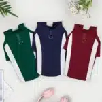 Tee shirt avec bande blanche pour bouledogue 3