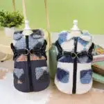 Gilet chaud harnais intégré chihuahua 7