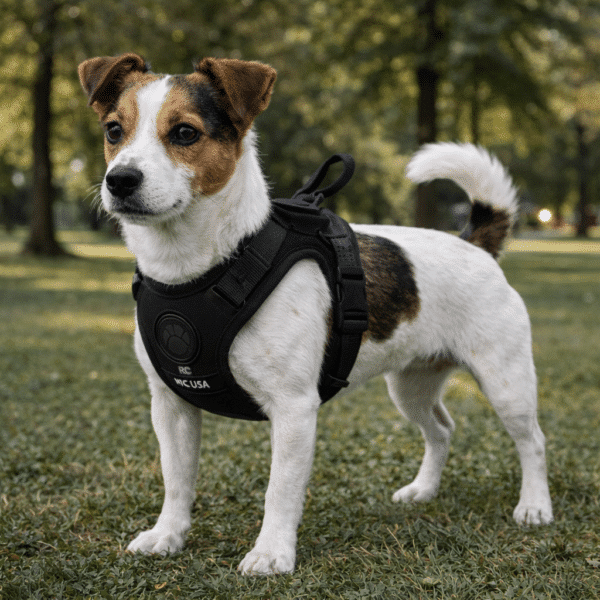 Harnais chien avec laisse intégré