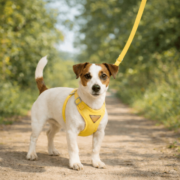 Harnais et laisse pour jack russel respirant