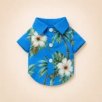 Chemise à fleur pour chihuahua