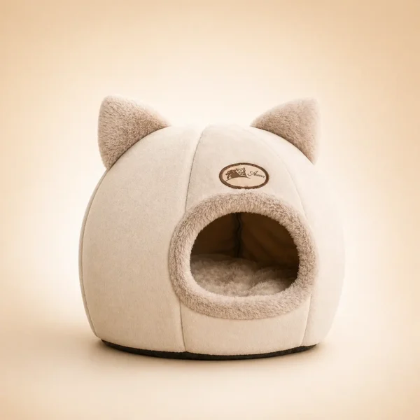 Panier bichon avec oreilles