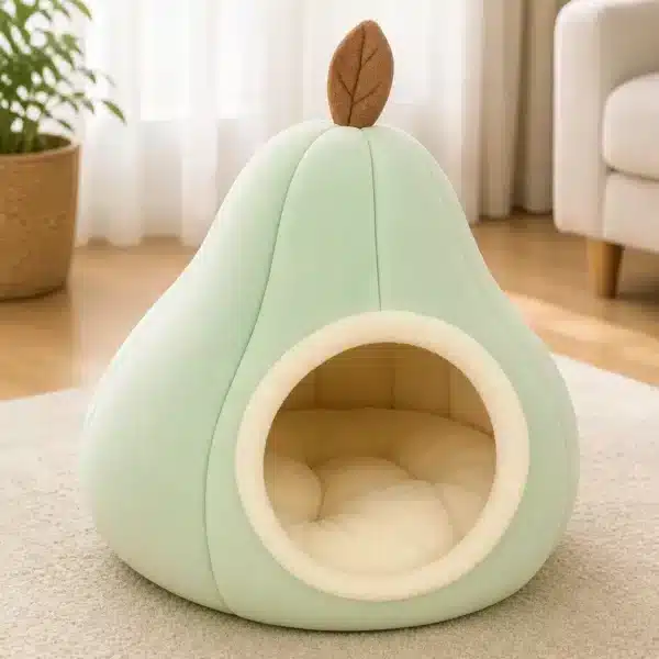 Lit poire petit chien