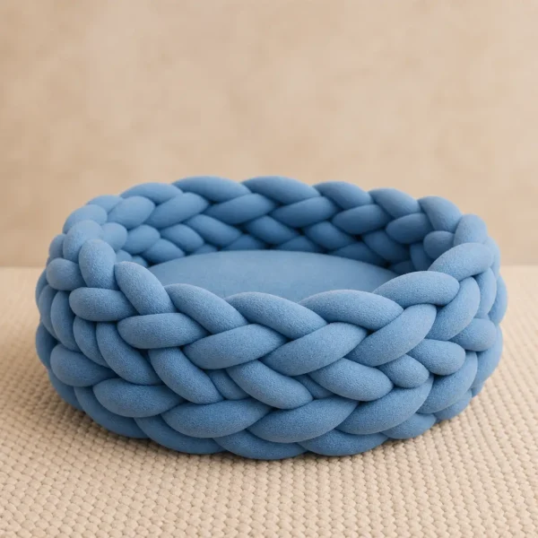 Panier tressé chien