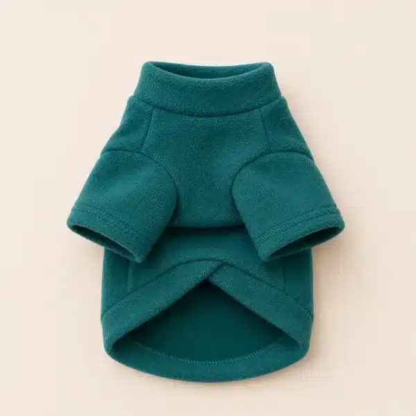 Polaire pour spitz avec crochet