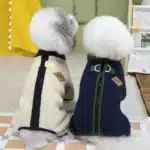 Combinaison pilou avec crochet pour chien 5