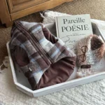 Manteau à carreaux épais petit chien 3