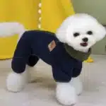 Combinaison pilou avec crochet pour chien 3