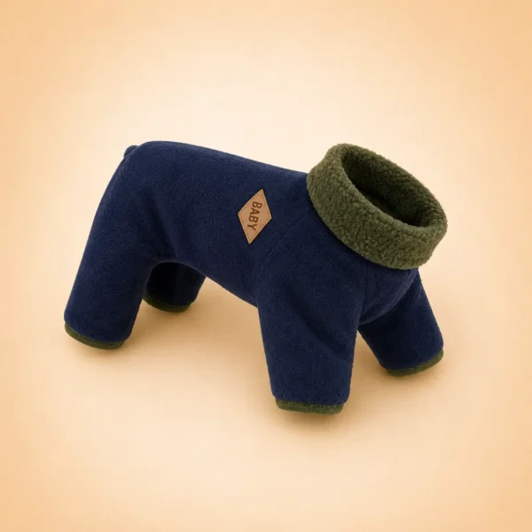 Combinaison pilou avec crochet pour chien