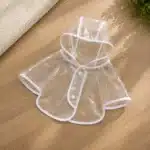 Poncho en PVC imperméable chien
