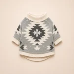 Pull losange en pilou chihuahua