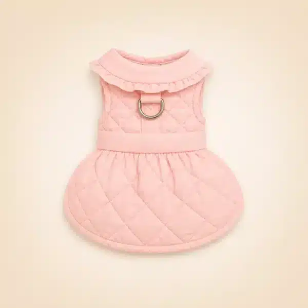 Robe matelassé avec crochet intégré chihuahua