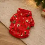 Sweat à capuche de noël pour chien