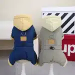 Salopette coupe vent petit chien 12