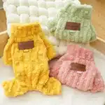 Combinaison en laine pour petit chien 5