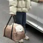 Siège de voiture rembourré chien 5