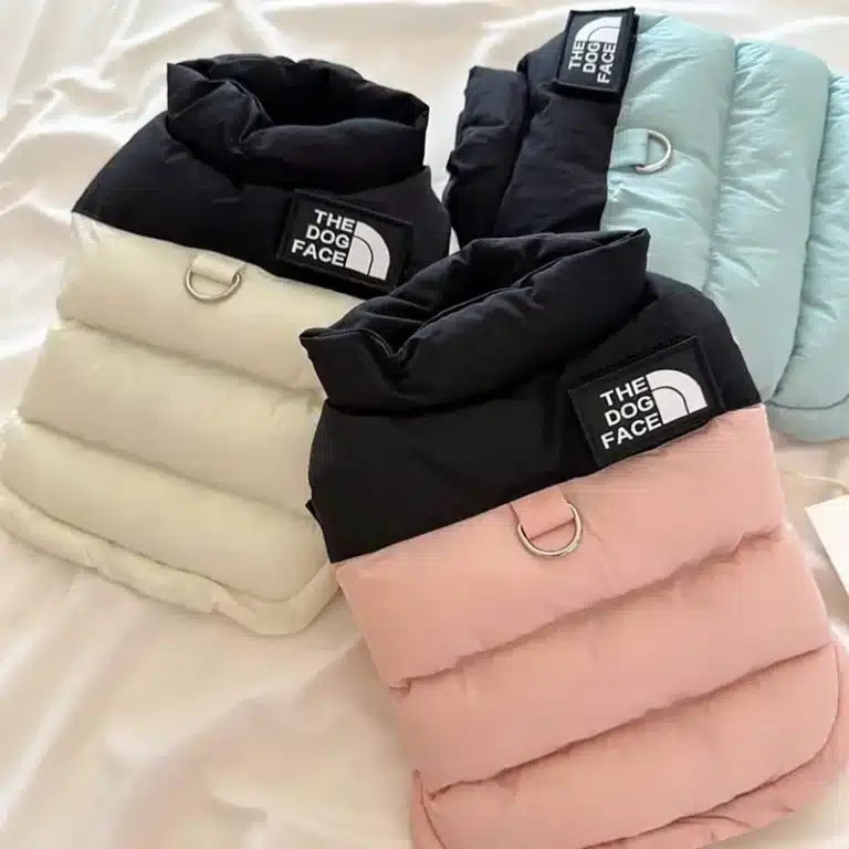 Manteau dog face pour petit chien 5