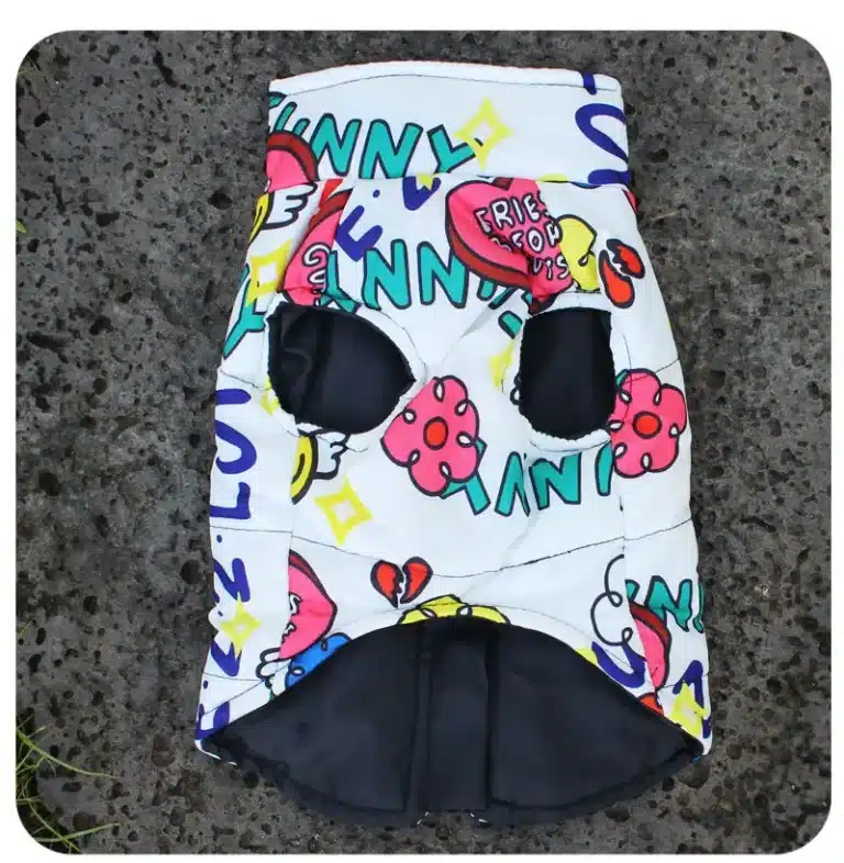 Veste imperméable pour chien 4