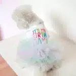 T-shirt Happy Birthday petit chien 11