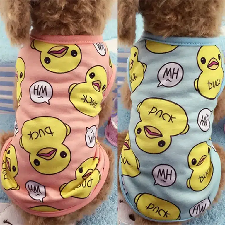 pyjama canard pour petit chien 1