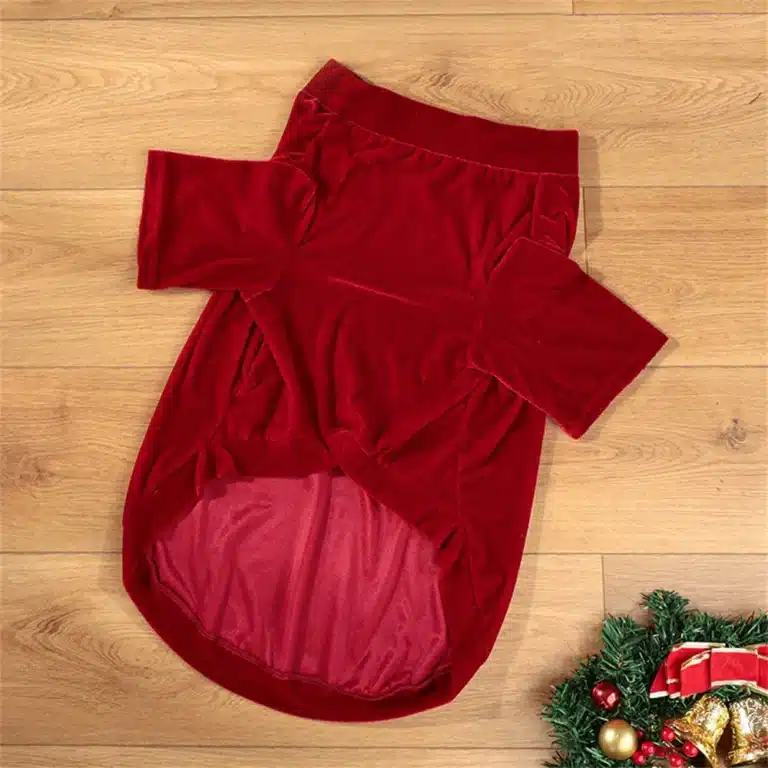 T-shirt Merry Christmas pour chien 6