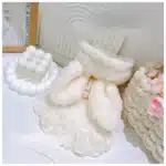 Manteau oreilles de lapin pilou pour petit chien 1