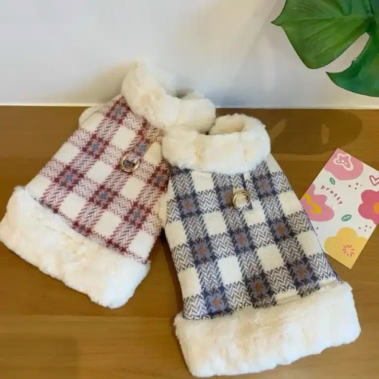Manteau fourrure pour petit chien 16