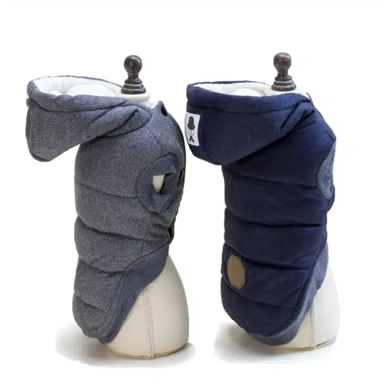 Doudoune en coton chaude pour chien 4