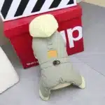 Salopette coupe vent petit chien 22