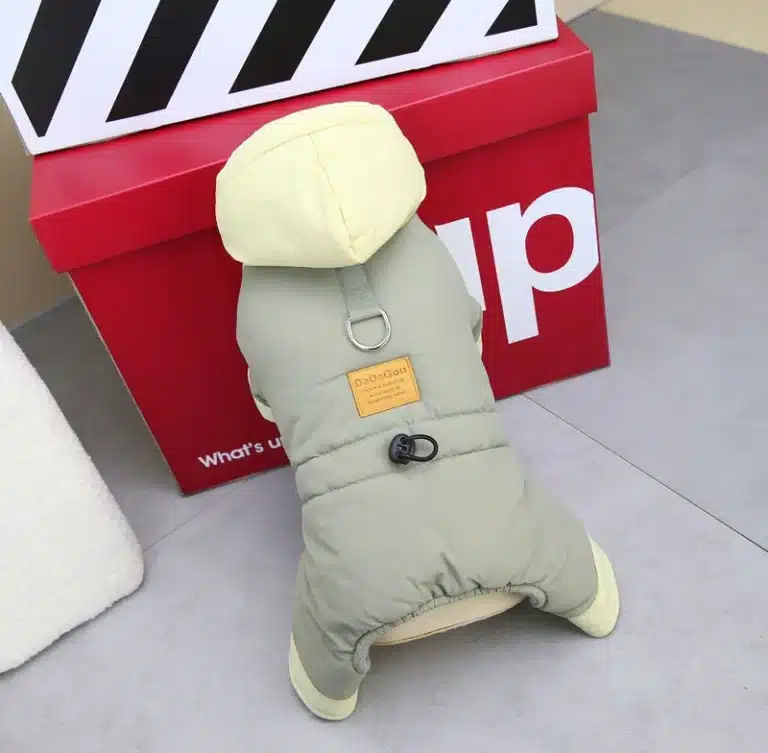 Salopette coupe vent petit chien 22