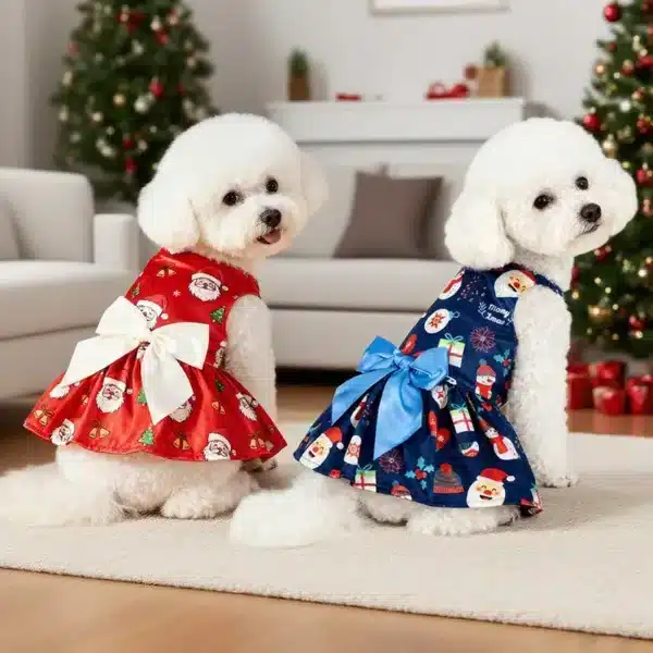 Robe de Noël pour chien 1