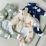 Veste a motif impermeable petit chien 19