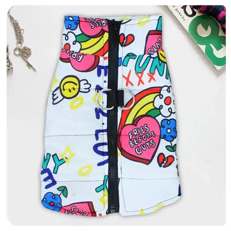 Veste imperméable pour chien 3