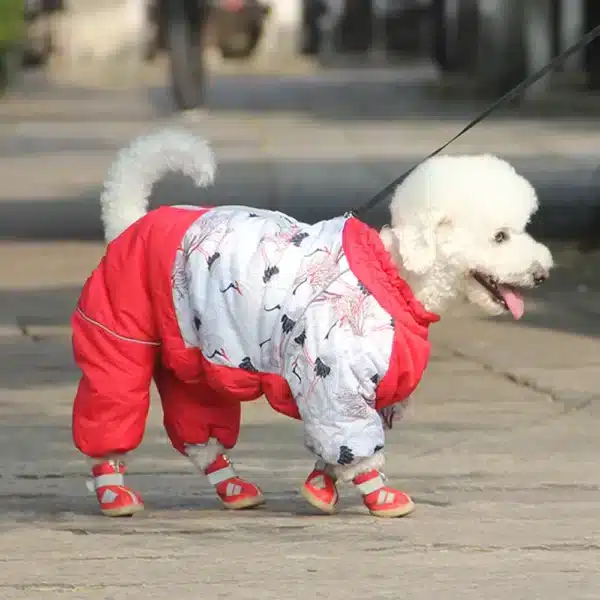 Combinaison chaude pour petit chien 14