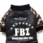 Combinaison FBI pour chien 17