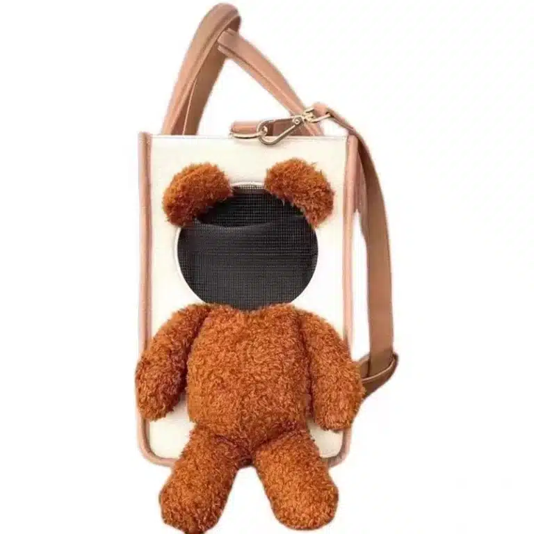 Sac de transport nounours pour chien 3