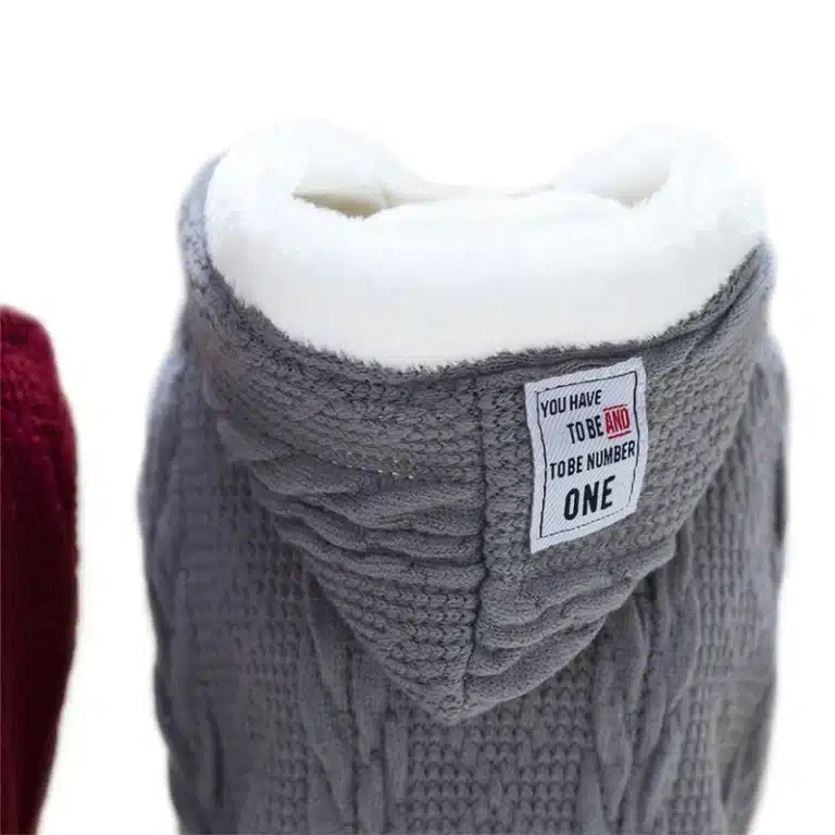 Manteau tricot chaud petit chien 4