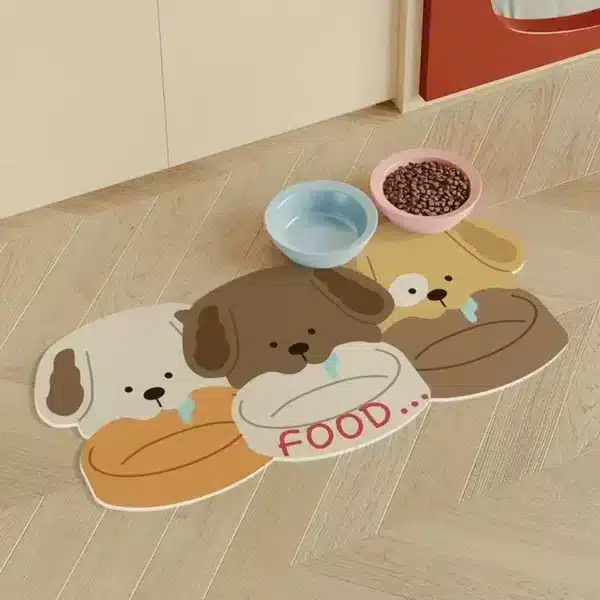 Tapis de nourriture food pour chien 1