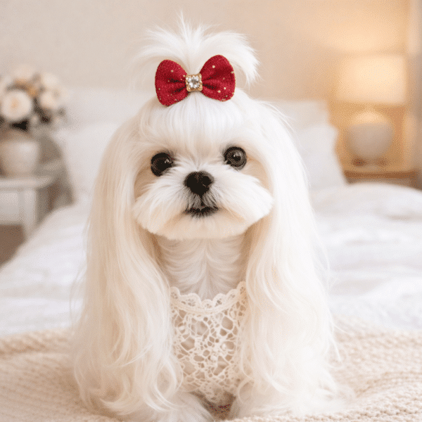 Lot Nœud de décoration pour petit chien