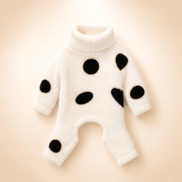 Pyjama blanc, à point pour lévrier