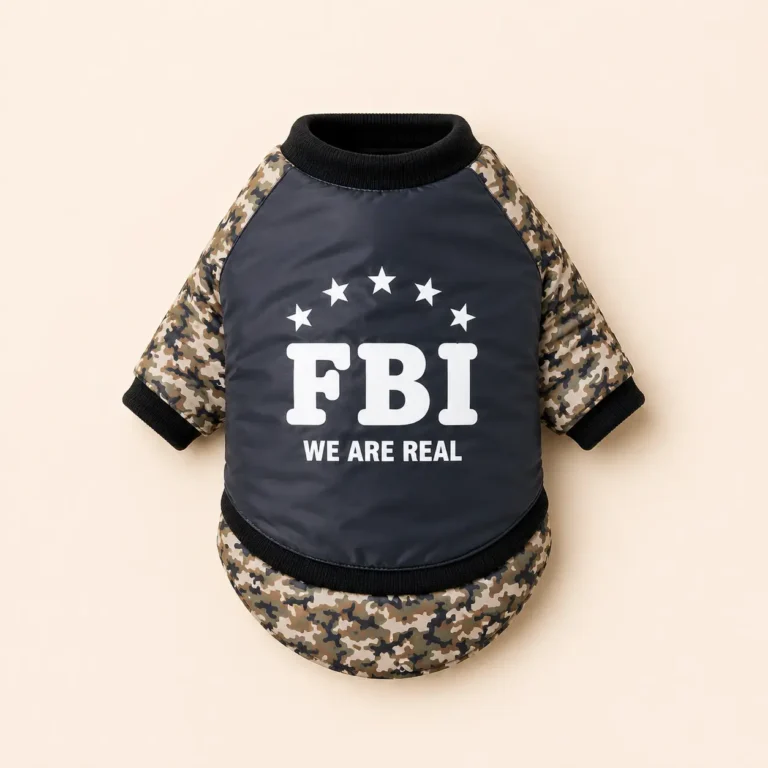 Combinaison FBI pour chien