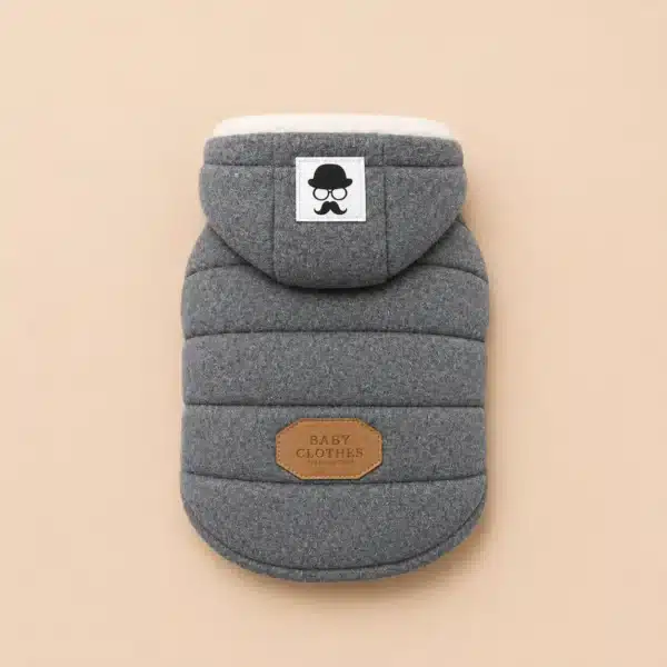 Doudoune en coton chaude pour chien