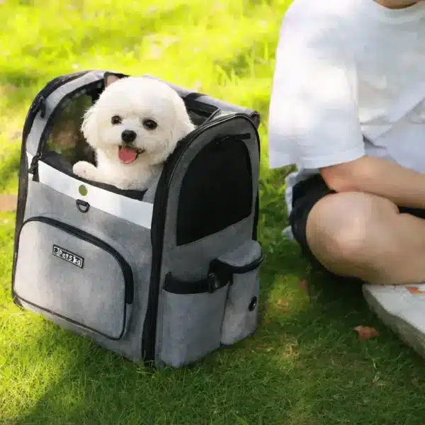 Sac à dos de transport pour chien