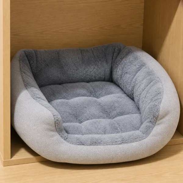 Panier cocooning pour petit chien